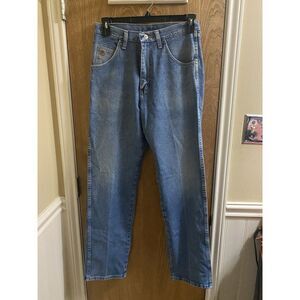 Twenty X Mens 32 x 34 Style 22 Relaxed Fit Faded Straight Leg Denim Blue Jeans